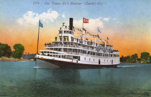 Steamship, Capital City, California, USA