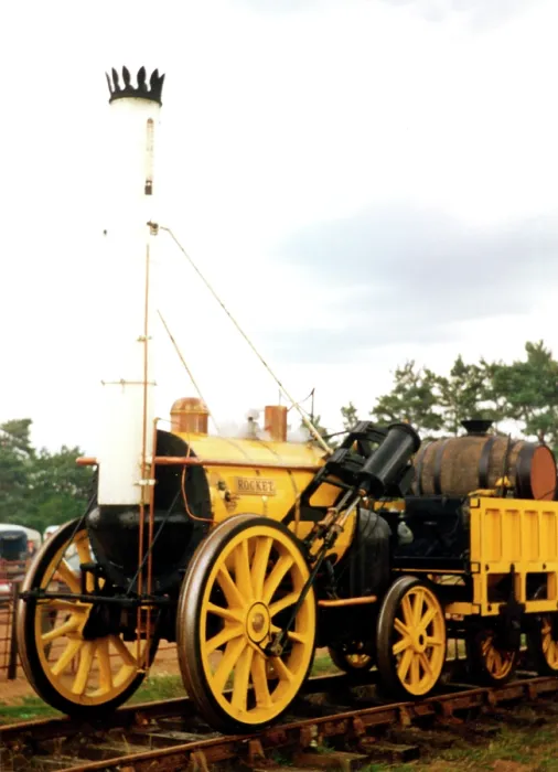 Framed Print : Stephenson's Rocket Replica Print, 1993 Framed Print : Stephenson's Rocket Replica Print, 1993