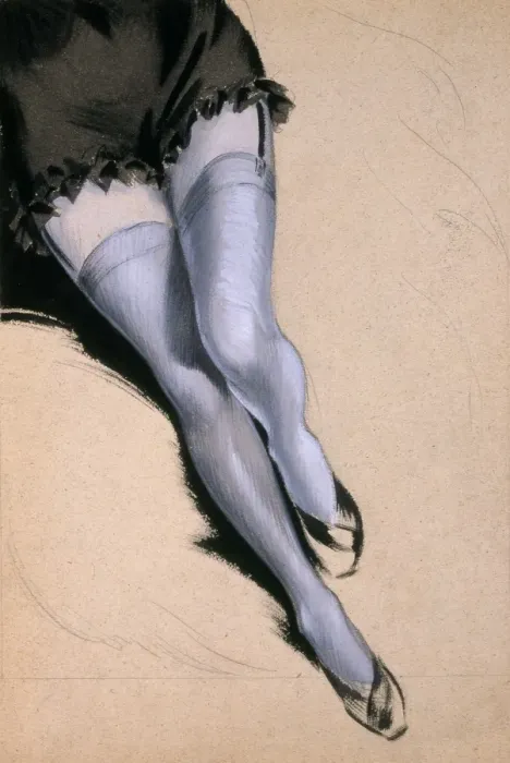 Framed Print : David Wright Print: Stockinged Legs, c.1947 Framed Print : David Wright Print: Stockinged Legs, c.1947