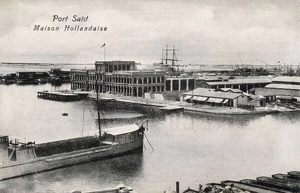 Suez Canal Company office in Port Said, Egypt