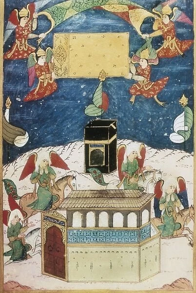 SUFTI ABDULLAH (16th century). Angels decorating