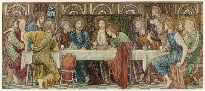 Framed Print : The Last Supper Print Framed Print : The Last Supper Print