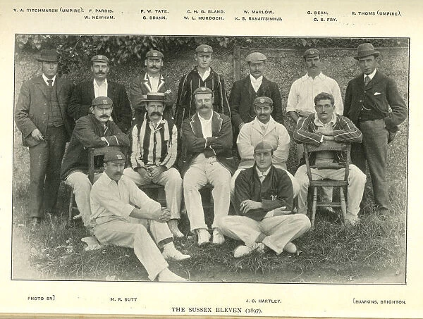 Sussex Cricket Team 1897