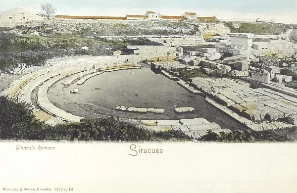 Syracuse, Italy - The Roman Gymnasium (Ginnasio)