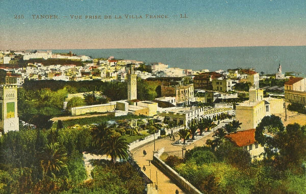 Tangier, Morocco - View close to the Villa de France