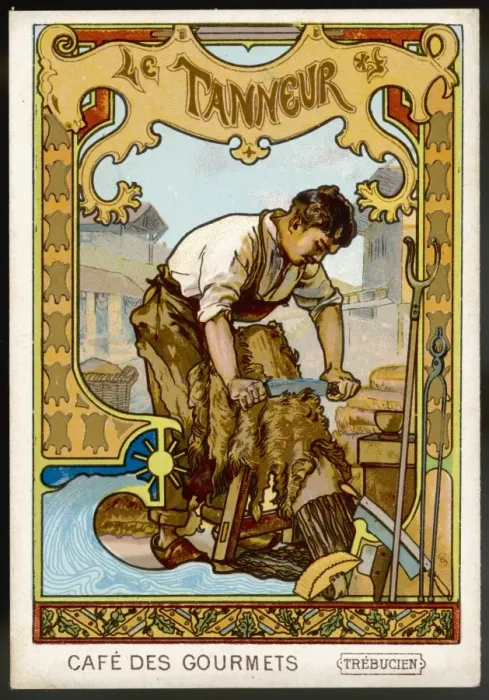 Framed Print : Tanner at Work - Print Framed Print : Tanner at Work - Print
