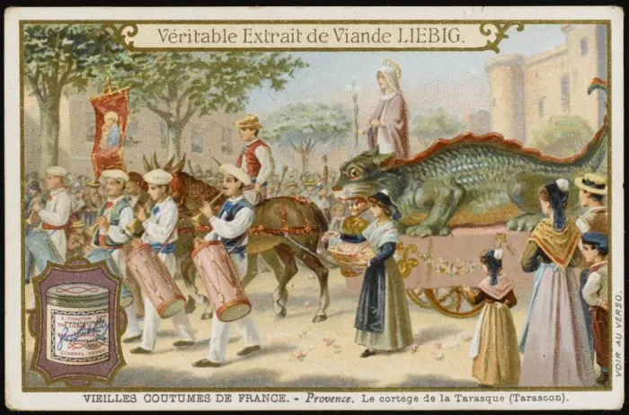 Framed Print : Tarasque of Tarascon Print