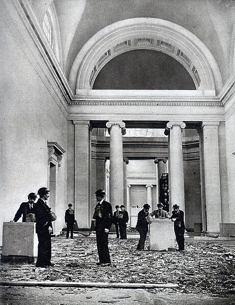 Tate Gallery bomb damage