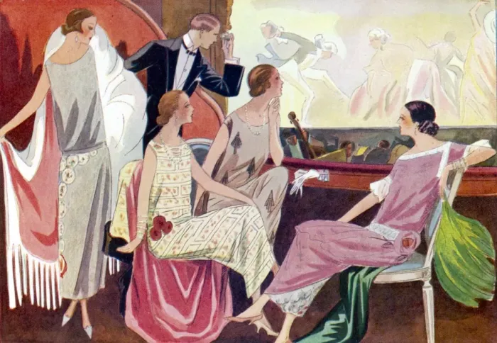 Framed Print : In a Theatre Box Print, Opera Comique, Paris Framed Print : In a Theatre Box Print, Opera Comique, Paris