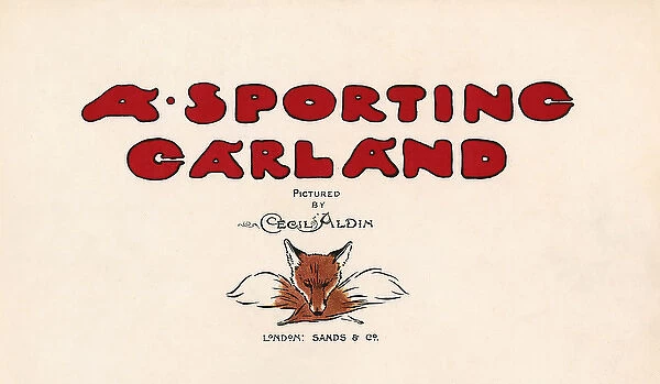 Title page, A Sporting Garland