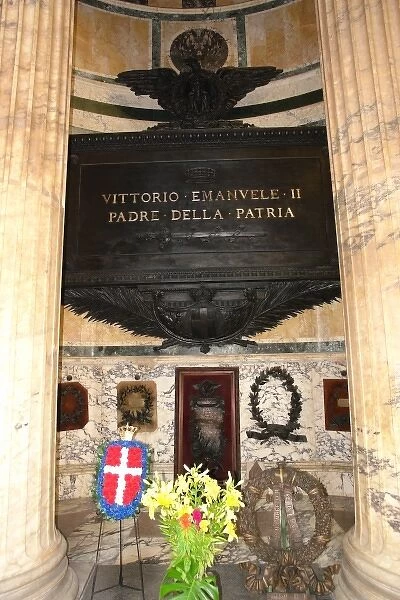 Tomb of Vittorio Emanuele II, Pantheon, Rome, Italy