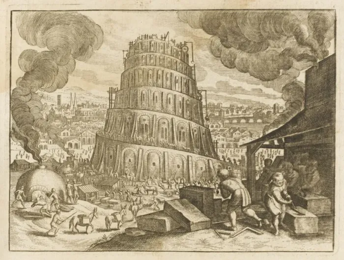 Framed Print : Tower of Babel Print Framed Print : Tower of Babel Print