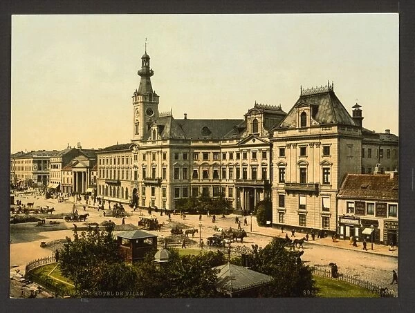 Town hall, Warsaw, Russia (i. e. Warsaw, Poland)