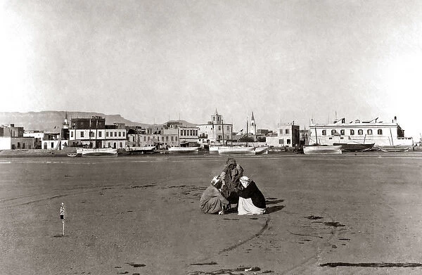 Town of Suez, Egypt circa 1880s