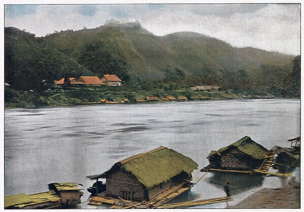 Trai-Hut, on the Red River. Date: circa 1900