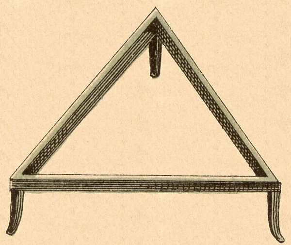Triangular Trivet Date: 1880