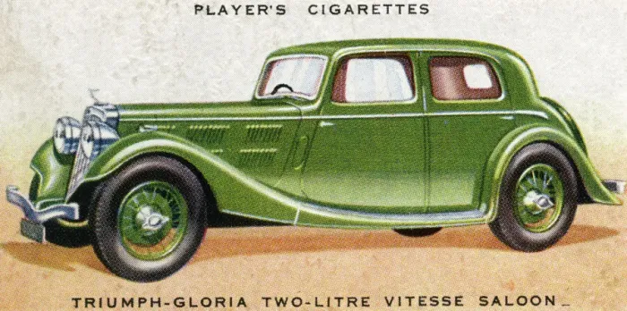 Framed Print : Triumph Gloria Two-Litre Vitesse Print Framed Print : Triumph Gloria Two-Litre Vitesse Print
