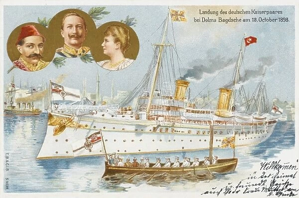 Turkey - Visit of ther Kaiser Wilhelm II