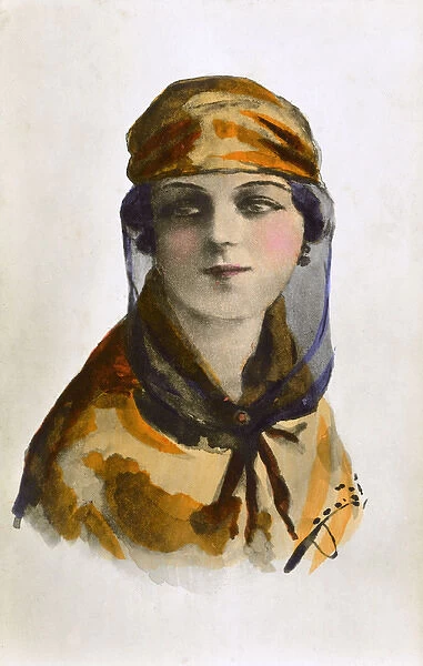 Turkish girl - 1920s - Liberation in Dress