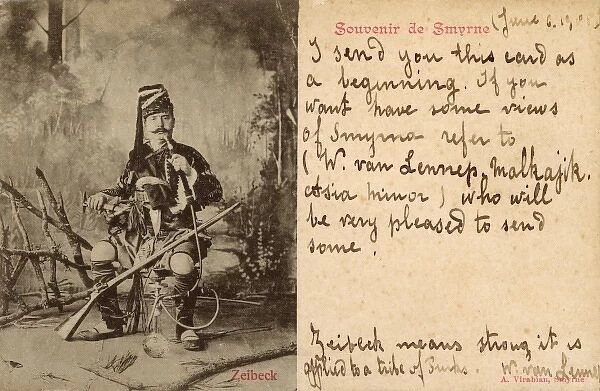 Turkish Zeibek warrior - Izmir, Turkey