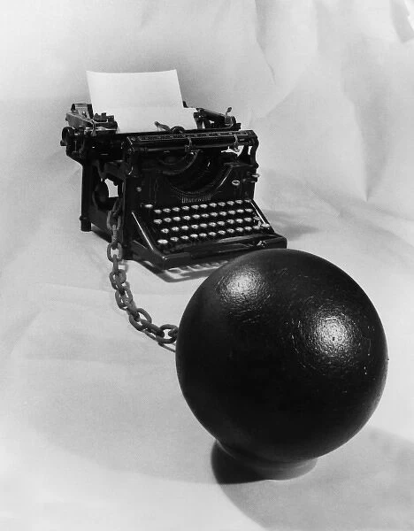 Typewriter, Ball & Chain