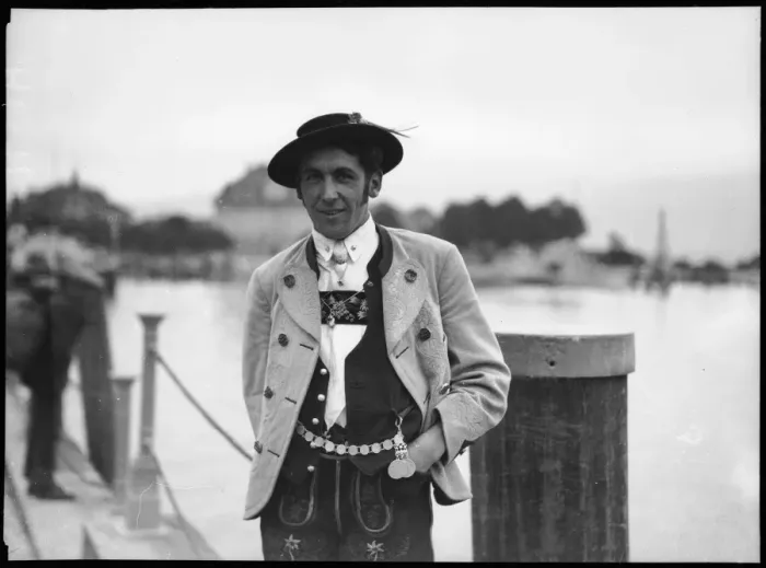 Framed Print : Tyrolean Man Print