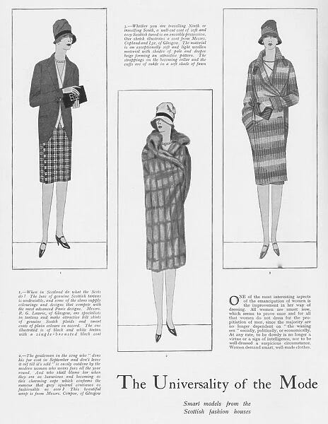 The Universality of the Mode- Scottish fashions, 1927