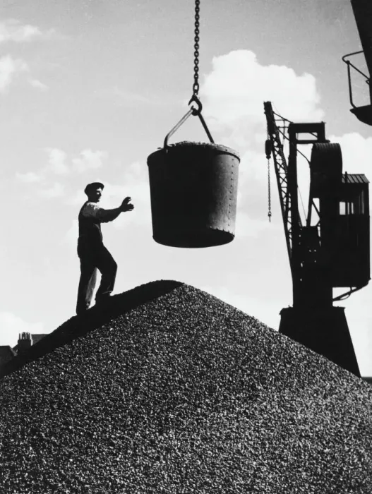 Framed Print : Anthracite Coal Unloading Print, Bristol Docks Framed Print : Anthracite Coal Unloading Print, Bristol Docks