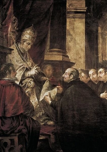 VALDɓLEAL, Juan de (1622-1690). Saint Ignatius