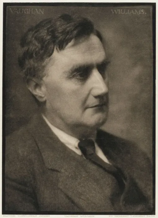 Framed Print : Ralph Vaughan Williams Print Framed Print : Ralph Vaughan Williams Print
