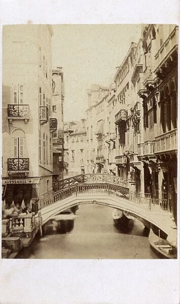 Venice, Italy - Canonica Canal - Palazzo Trevisan-Cappello
