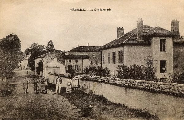 Vezelise, France - La Gendarmerie (Police Station)