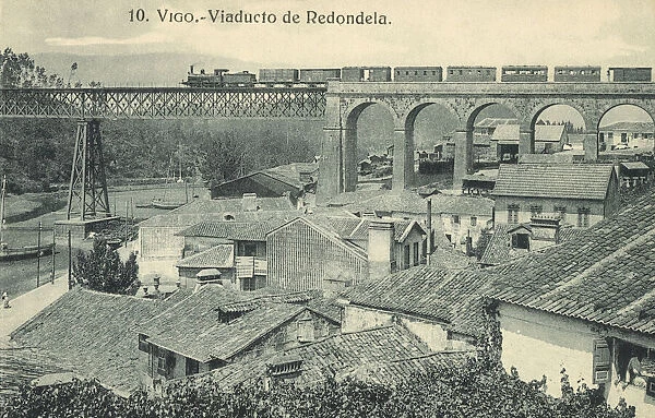 Viaduct at Redondela, Pontevedra, Galicia, Spain