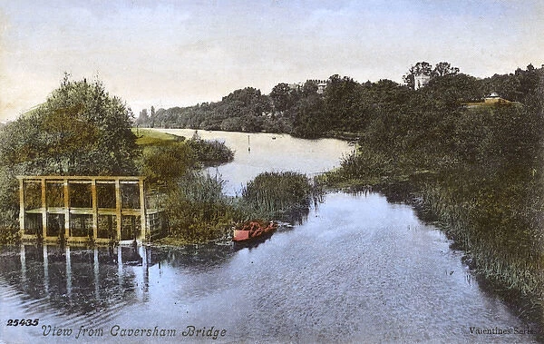 View from Caversham Bridge, Reading, Berkshire