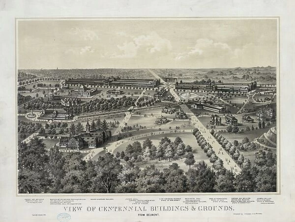 View of centennial buildings & grounds