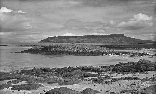 View of Eigg from Muck, Scotland