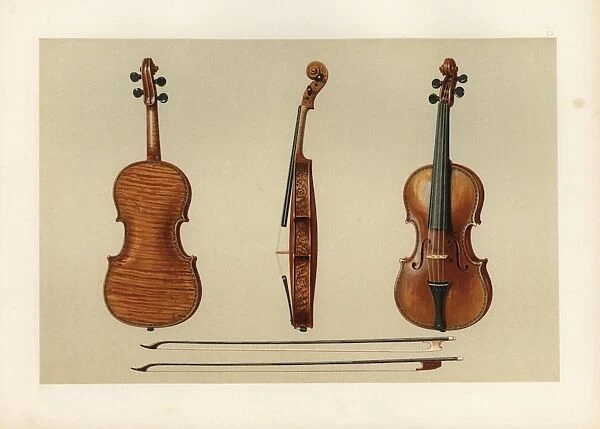 Violin bought by Samuel Hellier in 1679