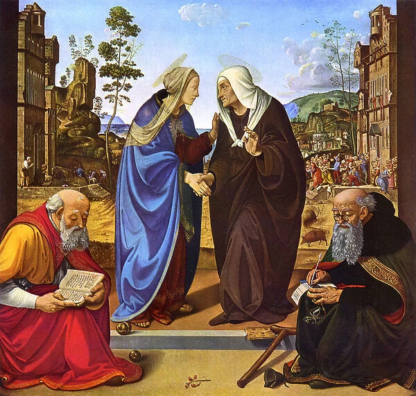 The Visitation with two Saints by Piero di Cosimo