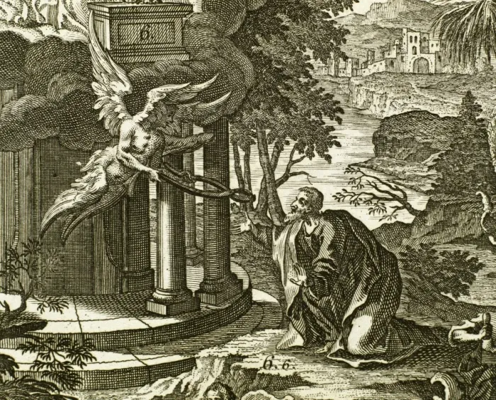 Framed Print : The Vocation of Isaiah Print