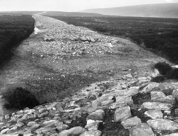 Wades Causeway, the popular name for a Roman Road on Wheeldale