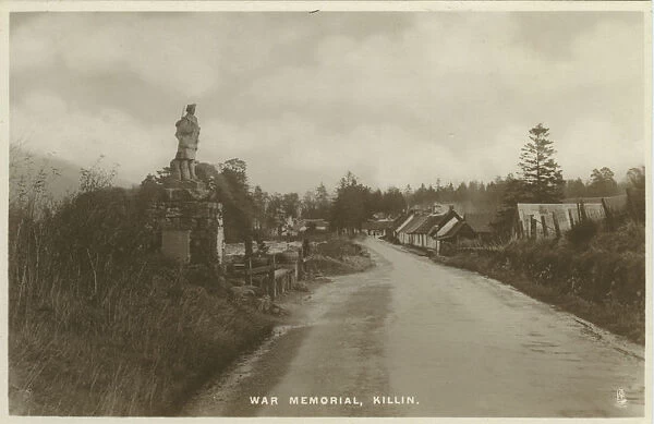 War Memorial, Dochart Road, Killin, Stirling, Loch Tay, Stirlingshire, Scotland