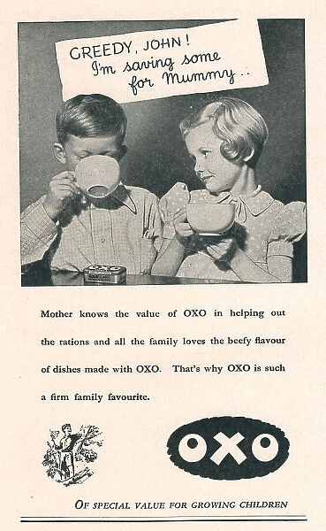 Wartime Oxo Advertisement