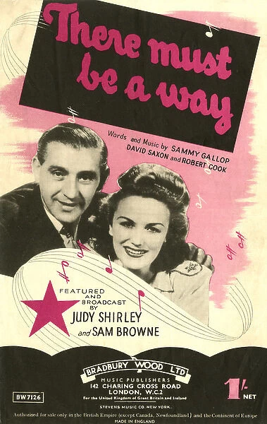 There must be a way - Music Sheet Cover