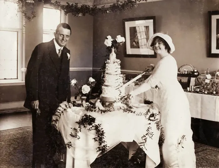 Framed Print : Wedding of Dan Everard and Dollis Brook, Cutting the Cake Print Framed Print : Wedding of Dan Everard and Dollis Brook, Cutting the Cake Print
