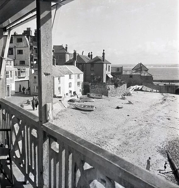 The Wharf and Quay Street, St Ives, Cornwall