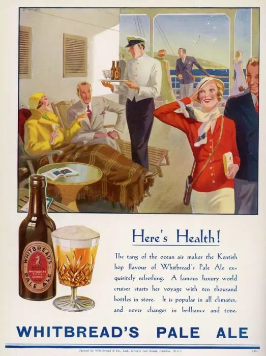 Framed Print : Whitbread's Pale Ale Print Framed Print : Whitbread's Pale Ale Print
