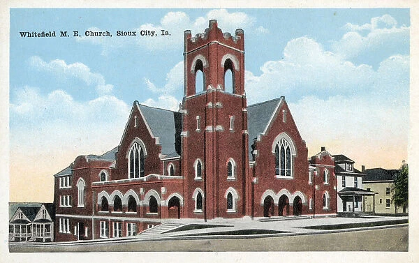 Whitefield Methodist Episcopal Church, Sioux City, Iowa, USA Date: circa 1920