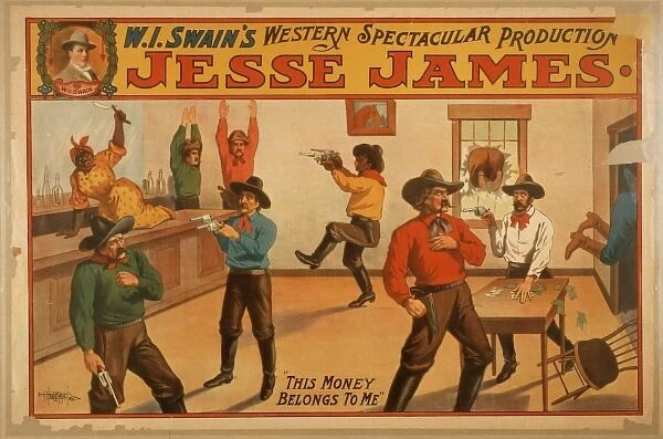 WI Swains western spectacular production, Jesse James