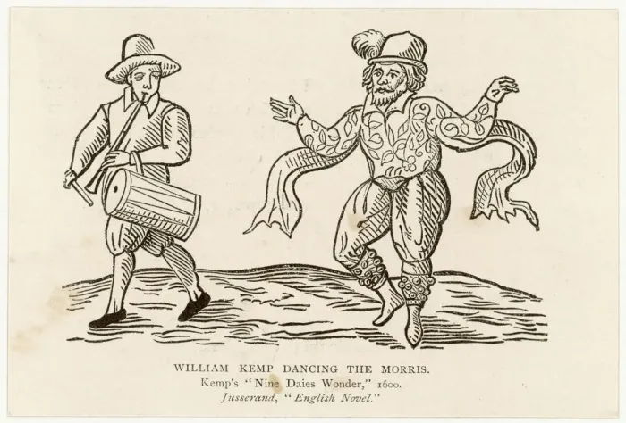 Framed Print : William Kemp Print: English Actor and Dancer in Comic Roles Framed Print : William Kemp Print: English Actor and Dancer in Comic Roles