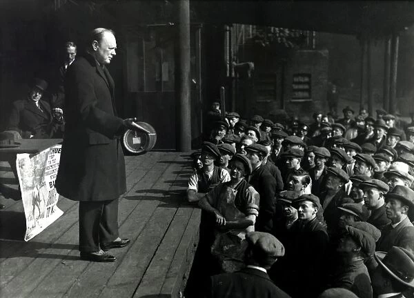 Winston Churchill at Waltham Abbey by-election 1924